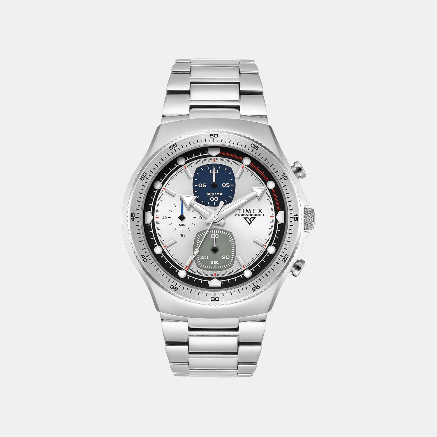 Vector Men Quartz Dial Chronograph Stainless Steel Watch TWEG34901