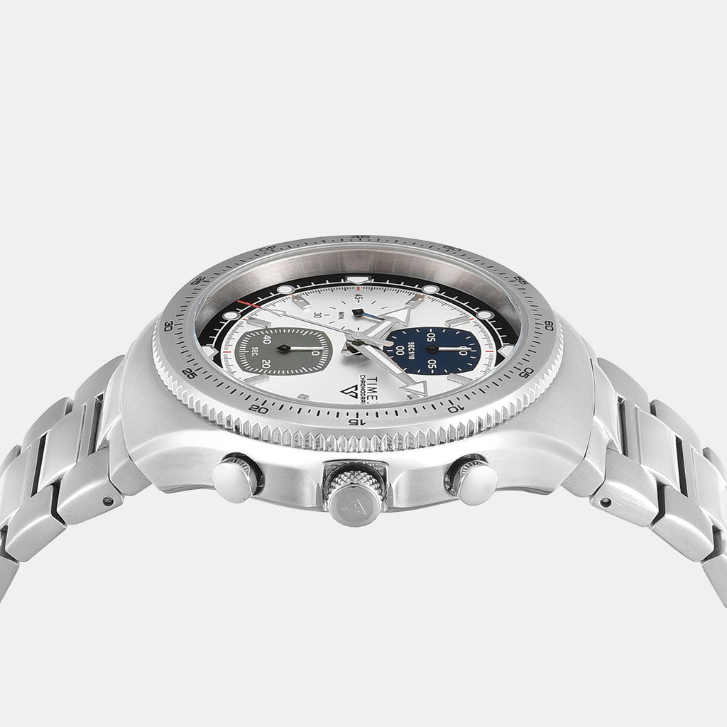 Vector Men Quartz Dial Chronograph Stainless Steel Watch TWEG34901