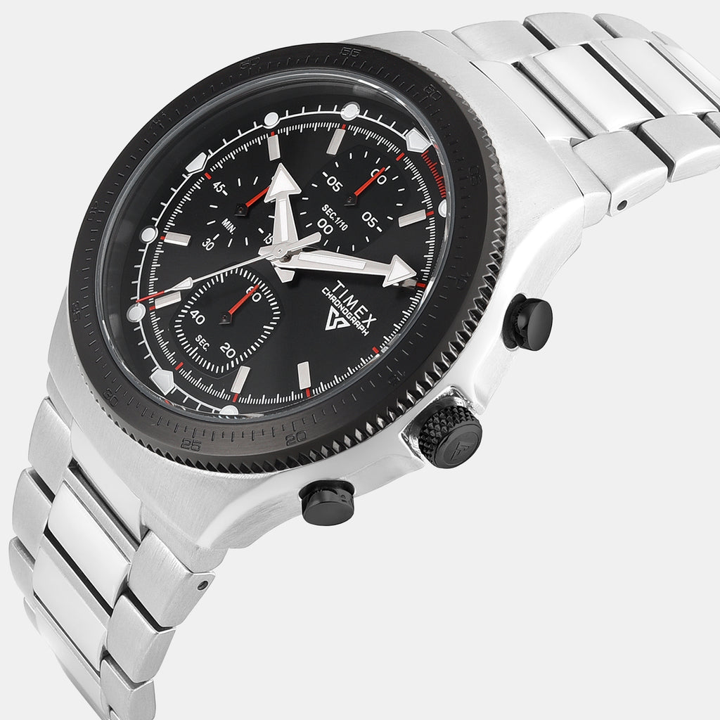 Vector Men Quartz Dial Chronograph Stainless Steel Watch TWEG34903