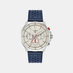 Vector Men Quartz Dial Chronograph Leather Watch TWEG35000