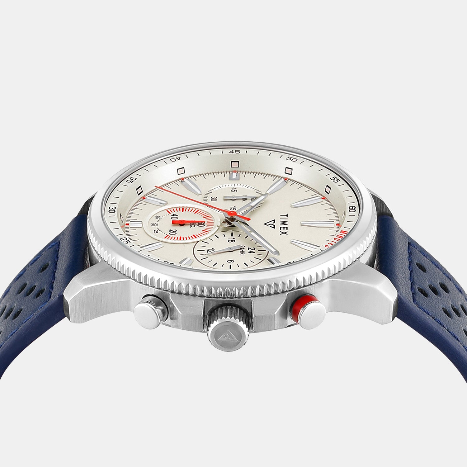 Vector Men Quartz Dial Chronograph Leather Watch TWEG35000