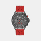 Vector Men Quartz Dial Chronograph Leather Watch TWEG35001