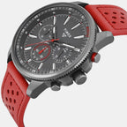 Vector Men Quartz Dial Chronograph Leather Watch TWEG35001