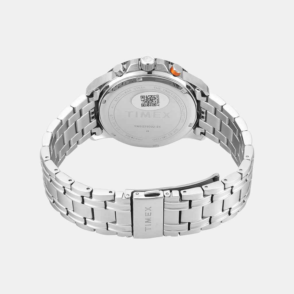 Vector Men Quartz Dial Chronograph Stainless Steel Watch TWEG35002