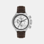 Vector Men Quartz Dial Chronograph Leather Watch TWEG35100