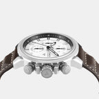 Vector Men Quartz Dial Chronograph Leather Watch TWEG35100