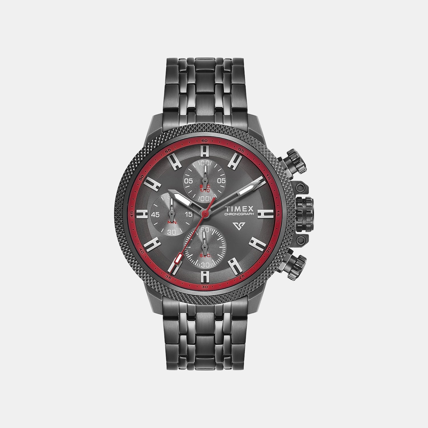 Vector Men Quartz Dial Chronograph Stainless Steel Watch TWEG35101