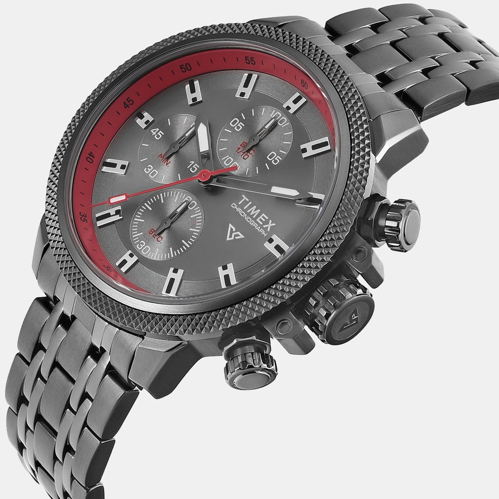Vector Men Quartz Dial Chronograph Stainless Steel Watch TWEG35101