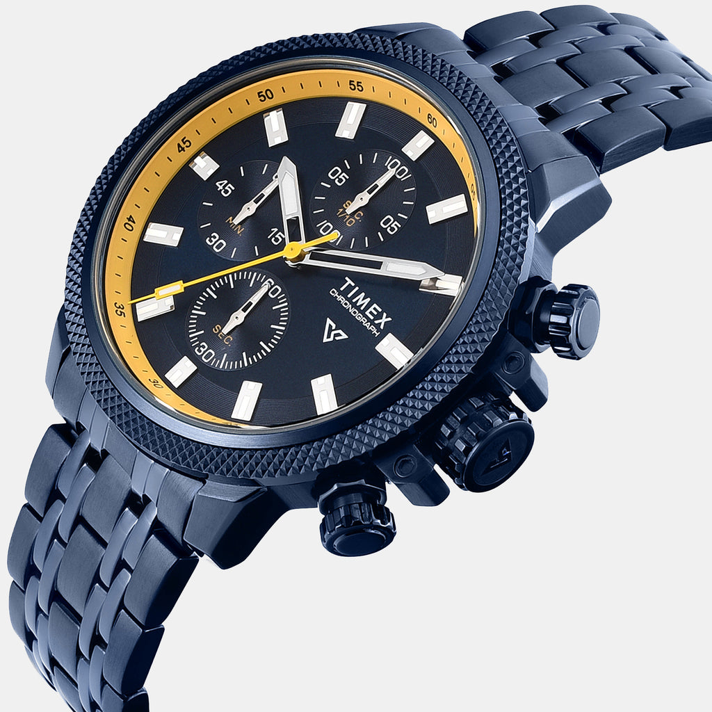 Vector Men Quartz Dial Chronograph Stainless Steel Watch TWEG35102