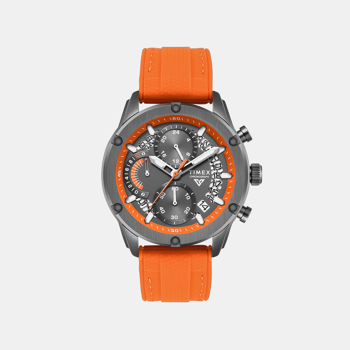 Vector Men Quartz Grey Dial Chronograph Watch TWEG36100