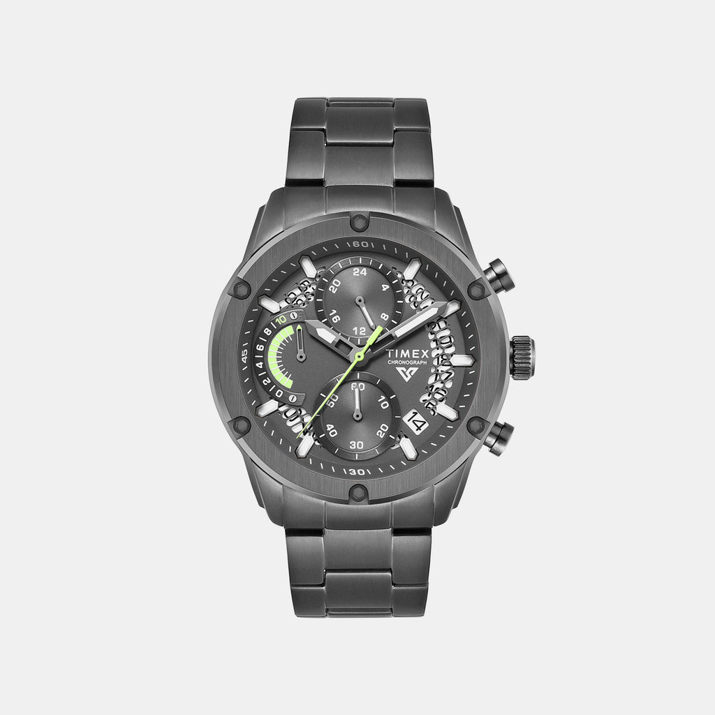 Vector Men Quartz Grey Dial Chronograph Watch TWEG36102