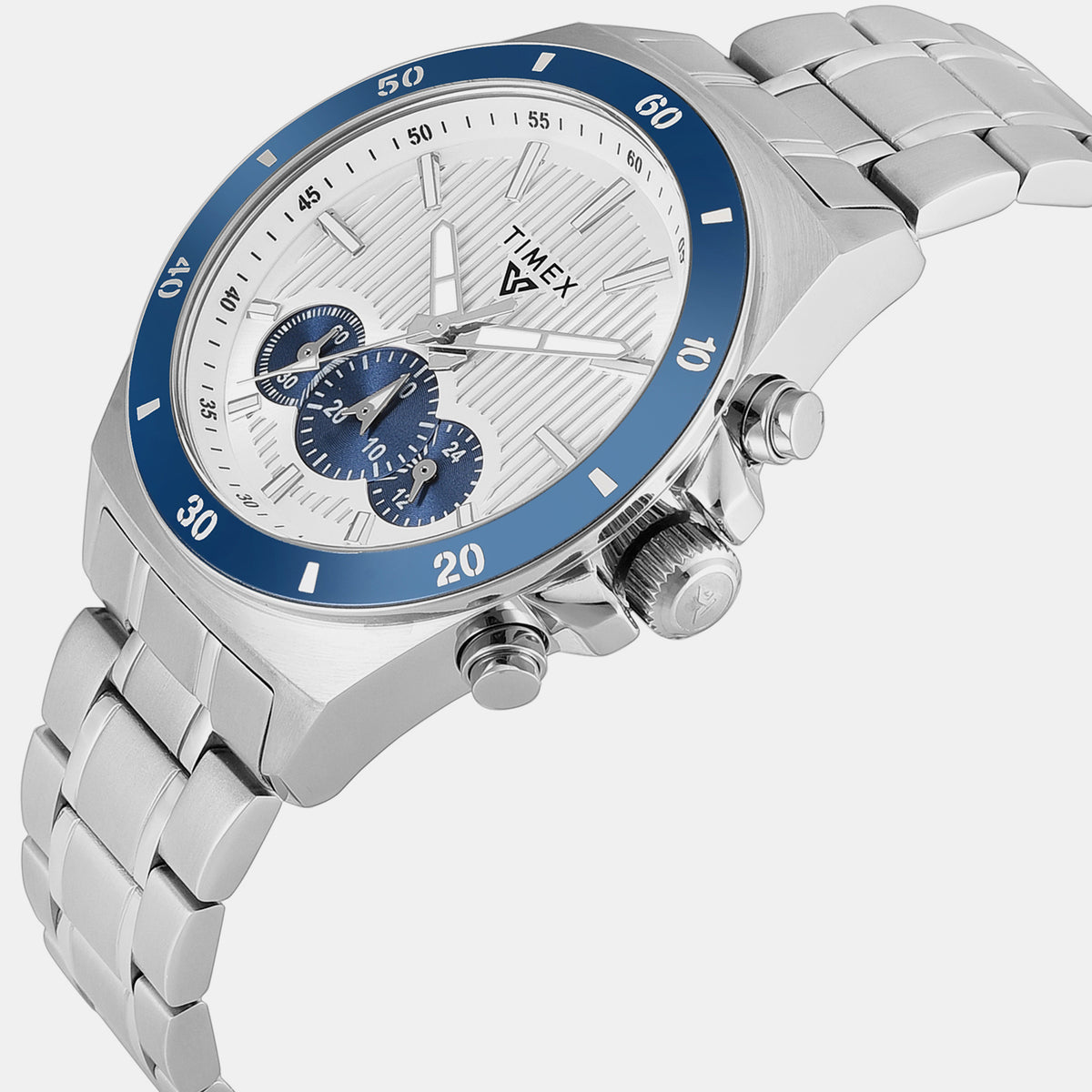 Vector Men Quartz Silver Dial Chronograph Watch TWEG36301