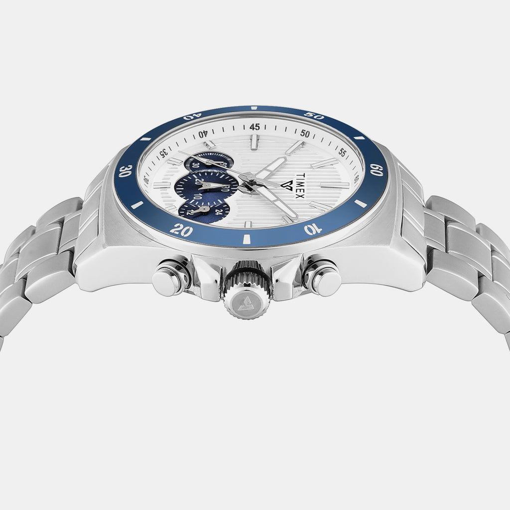 Vector Men Quartz Silver Dial Chronograph Watch TWEG36301