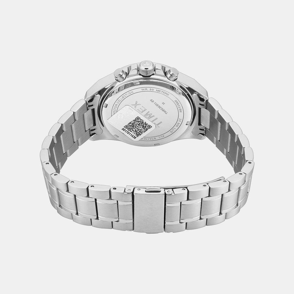 Vector Men Quartz Silver Dial Chronograph Watch TWEG36301