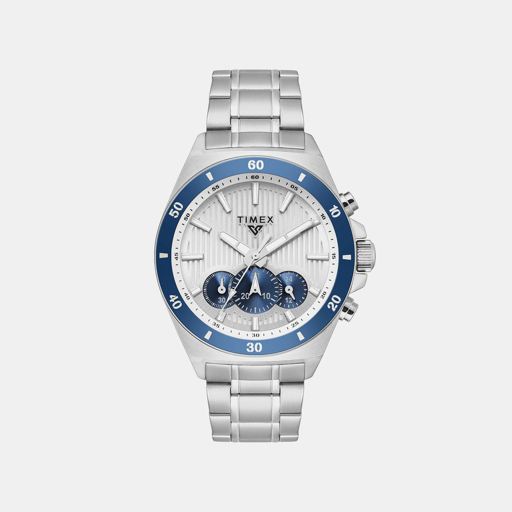 Vector Men Quartz Silver Dial Chronograph Watch TWEG36301