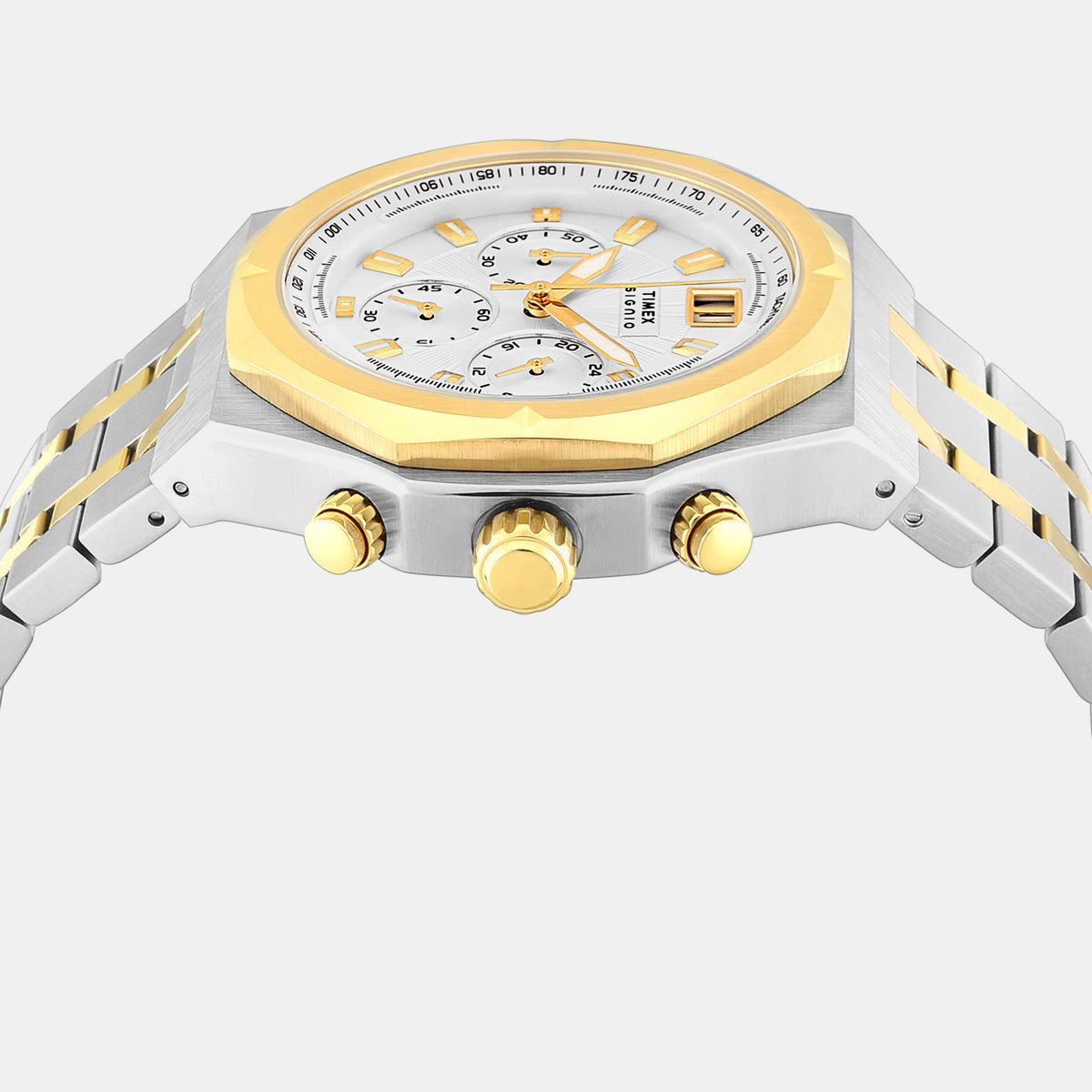 Signio Men Quartz Silver Dial Chronograph Watch TWEG36400
