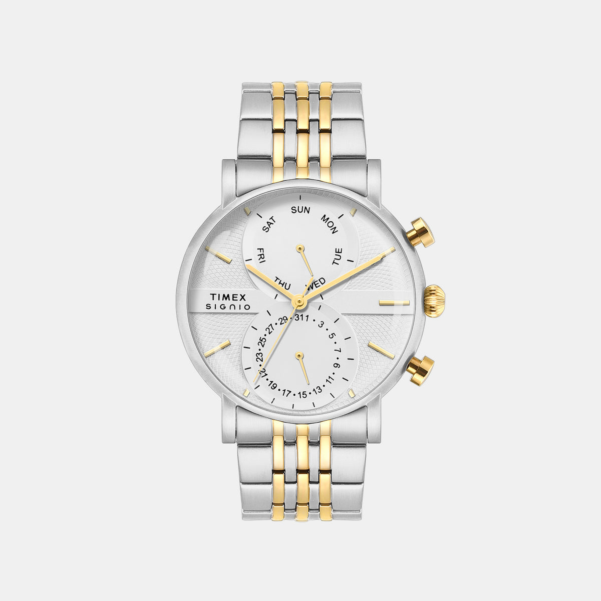 Signio Men Quartz Silver Dial Chronograph Watch TWEG36500