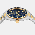 Signio Men Quartz Blue Dial Multi-function Watch TWEG36601