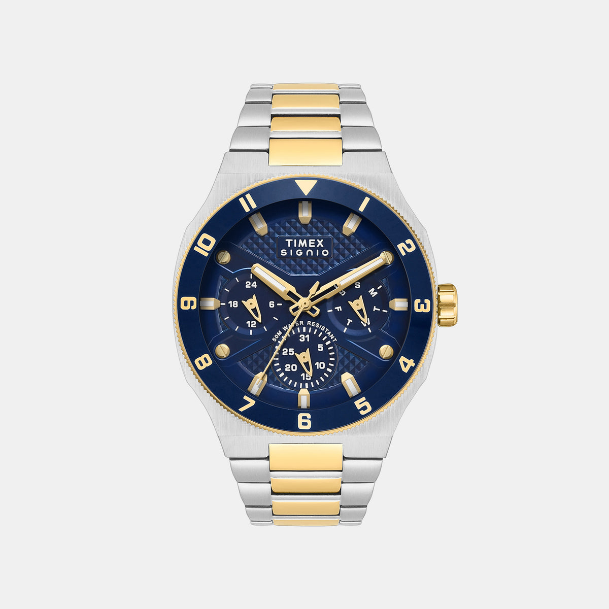 Signio Men Quartz Blue Dial Multi-function Watch TWEG36601