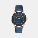 Signio Men Quartz Blue Dial Analog Watch TWEG37101
