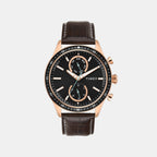 Trendline Men Quartz Black Dial Multi-function Watch TWEG37200