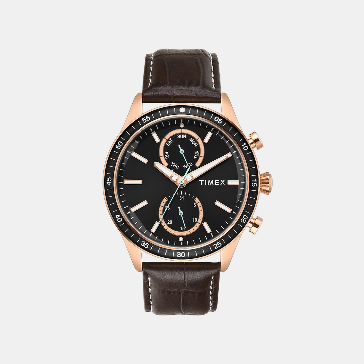 Trendline Men Quartz Black Dial Multi-function Watch TWEG37200