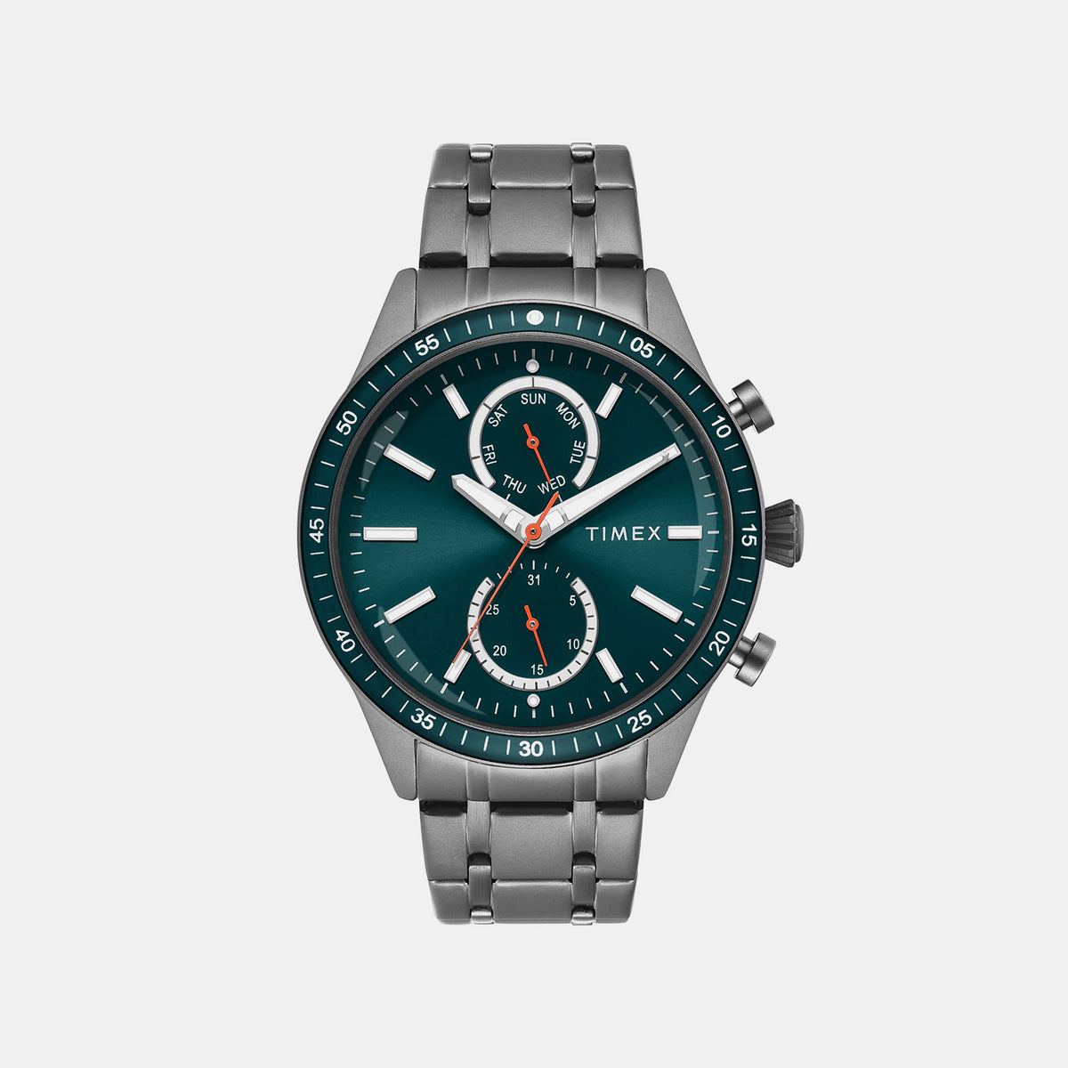 Trendline Men Quartz Teal Dial Multi-Function Watch TWEG37201