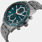 Trendline Men Quartz Teal Dial Multi-Function Watch TWEG37201