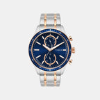 Trendline Men Quartz Blue Dial Multi-Function Watch TWEG37202
