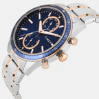 Trendline Men Quartz Blue Dial Multi-Function Watch TWEG37202