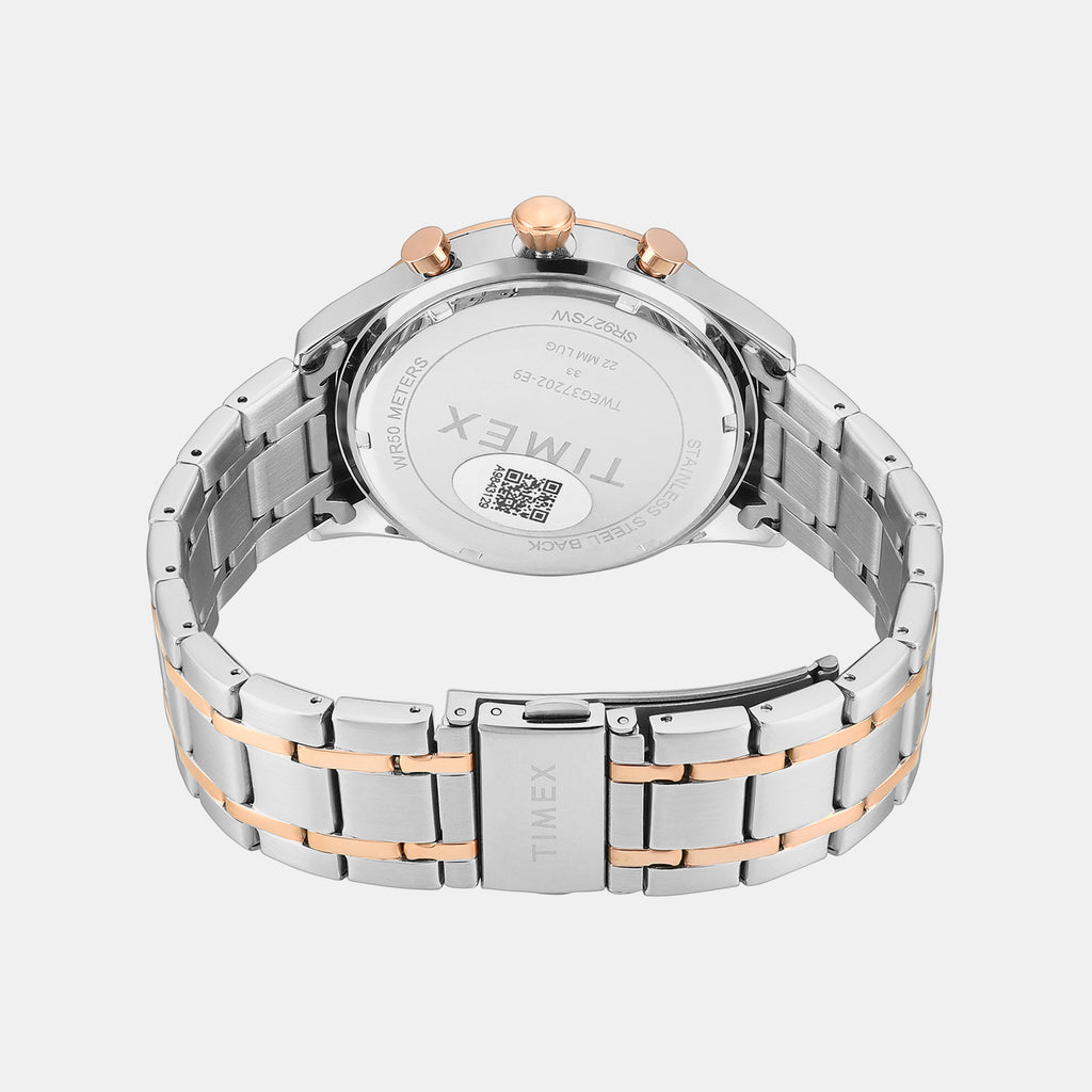 Trendline Men Quartz Blue Dial Multi-Function Watch TWEG37202