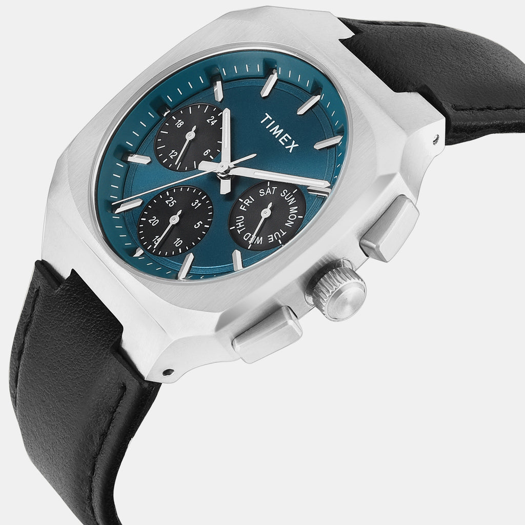 Trendline Men Quartz Teal Dial Multi-Function Watch TWEG37300