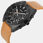 Trendline Men Quartz Black Dial Multi-Function Watch TWEG37400