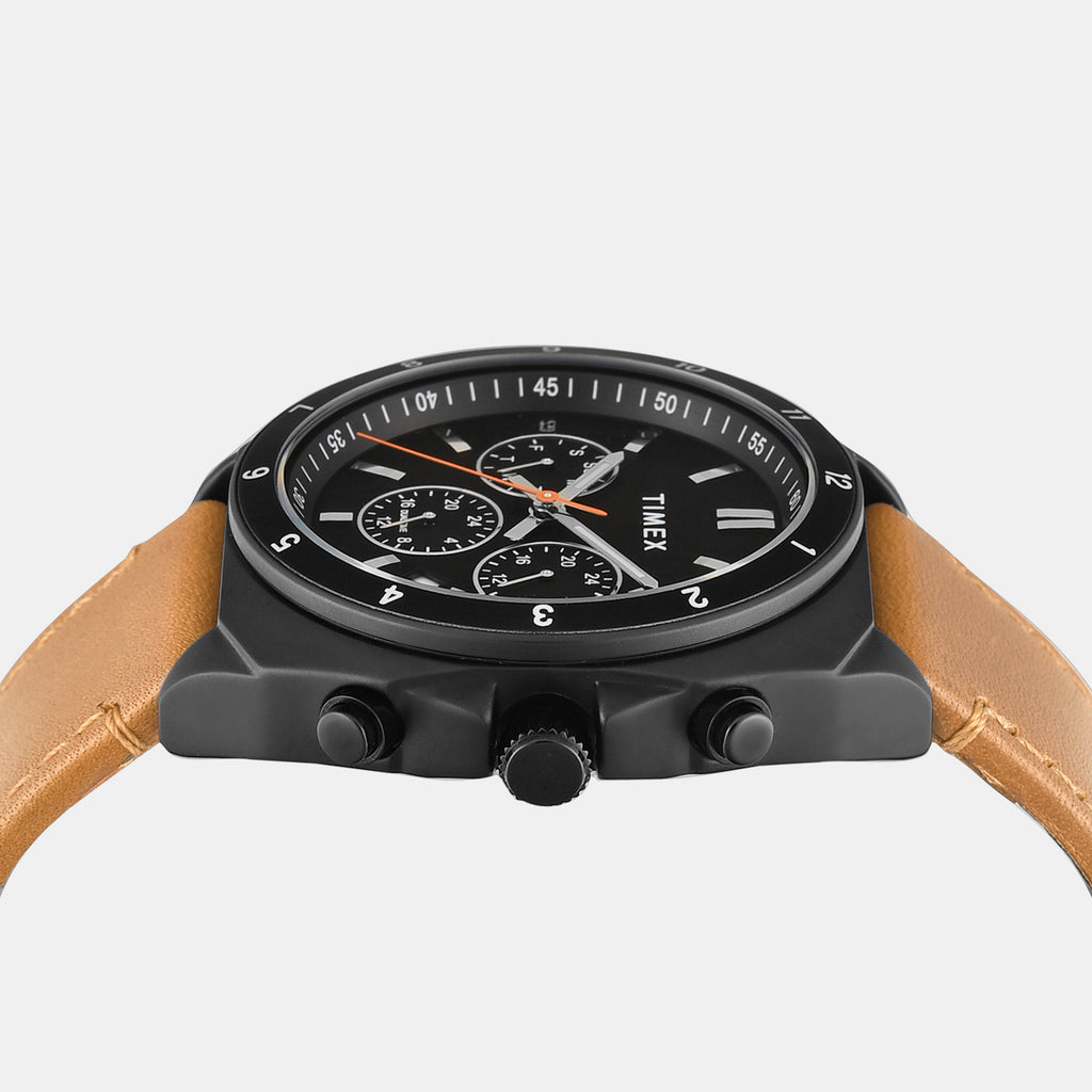 Trendline Men Quartz Black Dial Multi-Function Watch TWEG37400