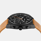 Trendline Men Quartz Black Dial Multi-Function Watch TWEG37400