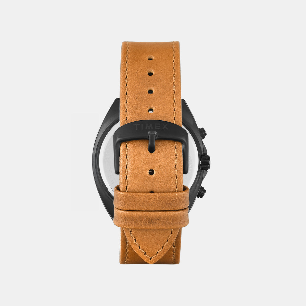 Trendline Men Quartz Black Dial Multi-Function Leather Watch TWEG37400