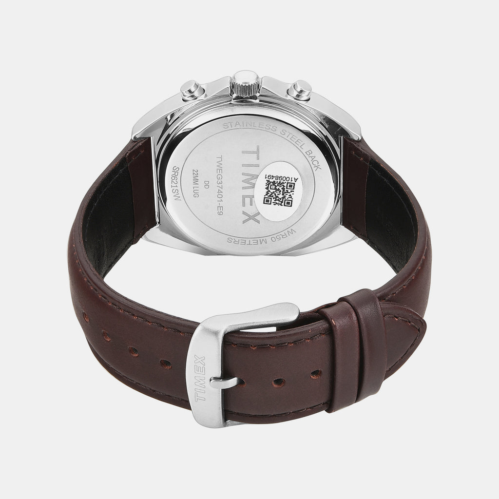 Trendline Men Quartz Brown Dial Multi-Function Watch TWEG37401