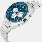 Trendline Men Quartz Teal Dial Multi-Function Watch TWEG37402