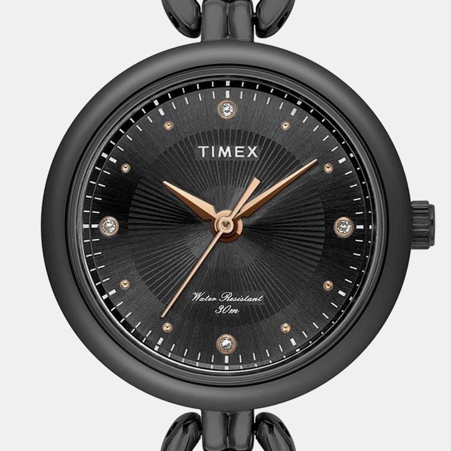 Classics Women Quartz Black Dial Analog Stainless Steel Watch TWEL11426