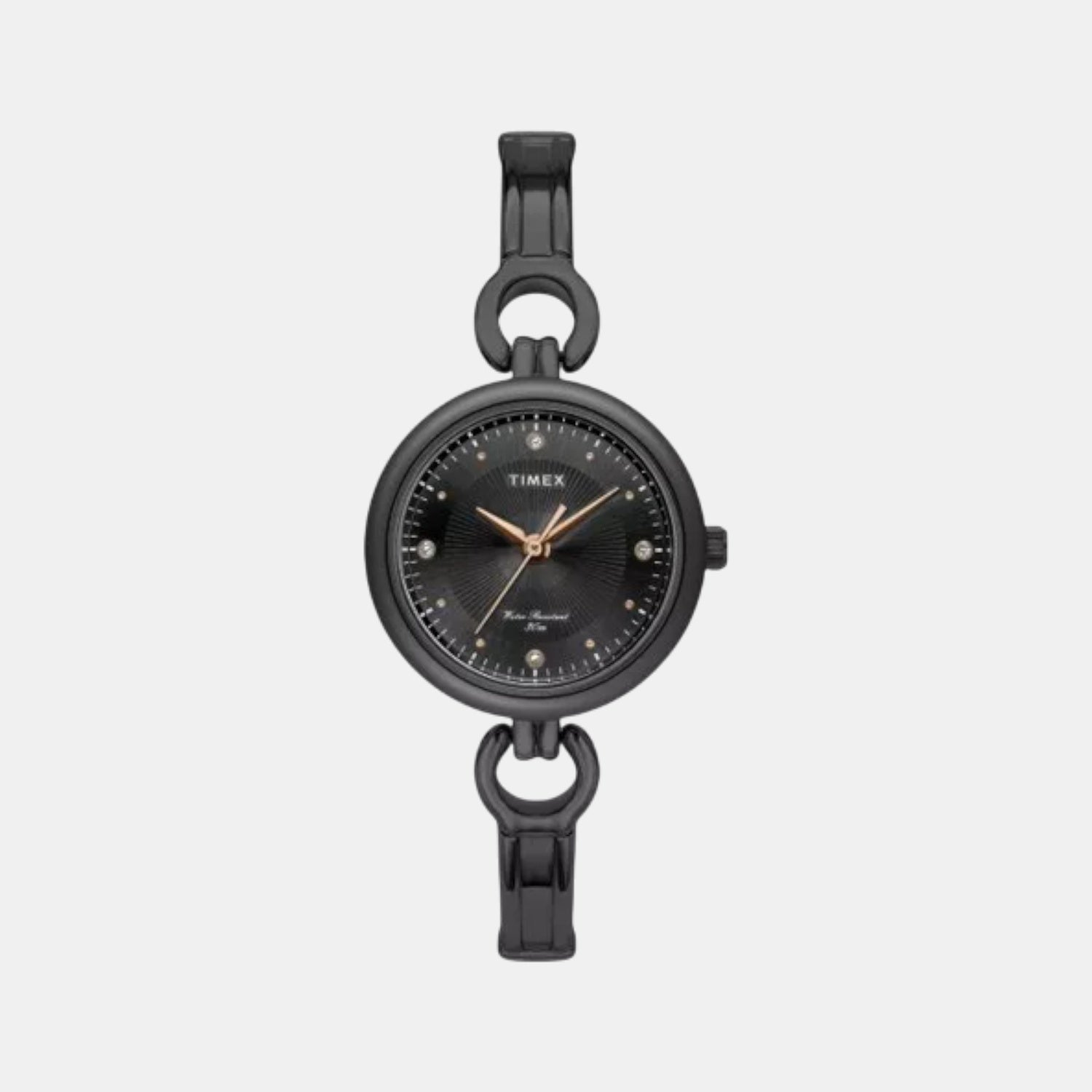 Classics Women Quartz Black Dial Analog Stainless Steel Watch TWEL11426