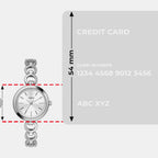 Classics Women Quartz Silver Dial Analog Stainless Steel Watch TWEL11432