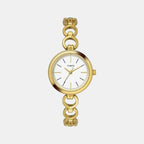 Classics Women Quartz White Dial Analog Stainless Steel Watch TWEL11433