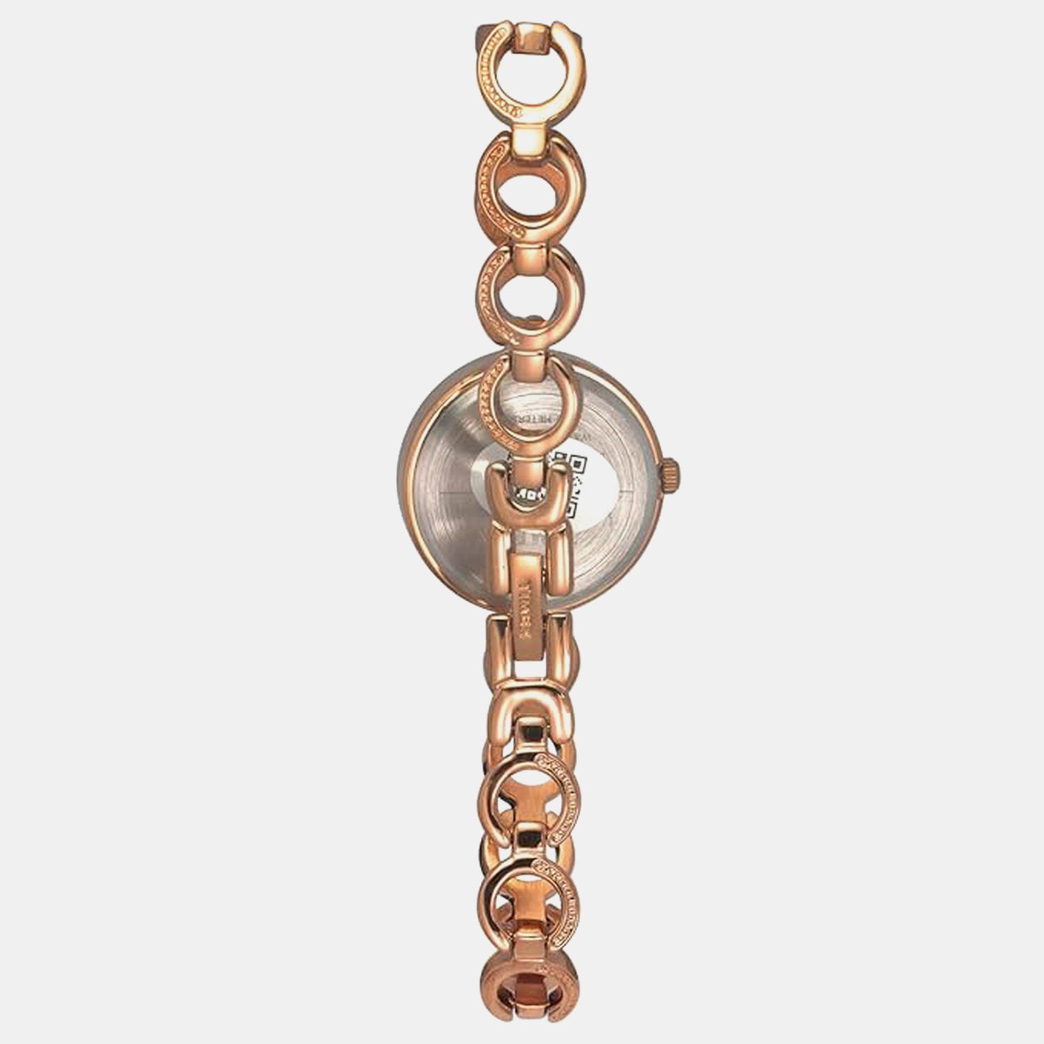 Classics Women Quartz Rose Gold Dial Analog Stainless Steel Watch TWEL11434