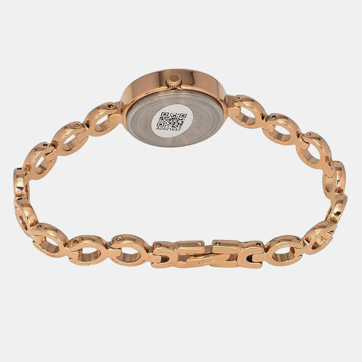 Trendline Women Quartz Rose Gold Dial Analog Brass Watch TWEL11434