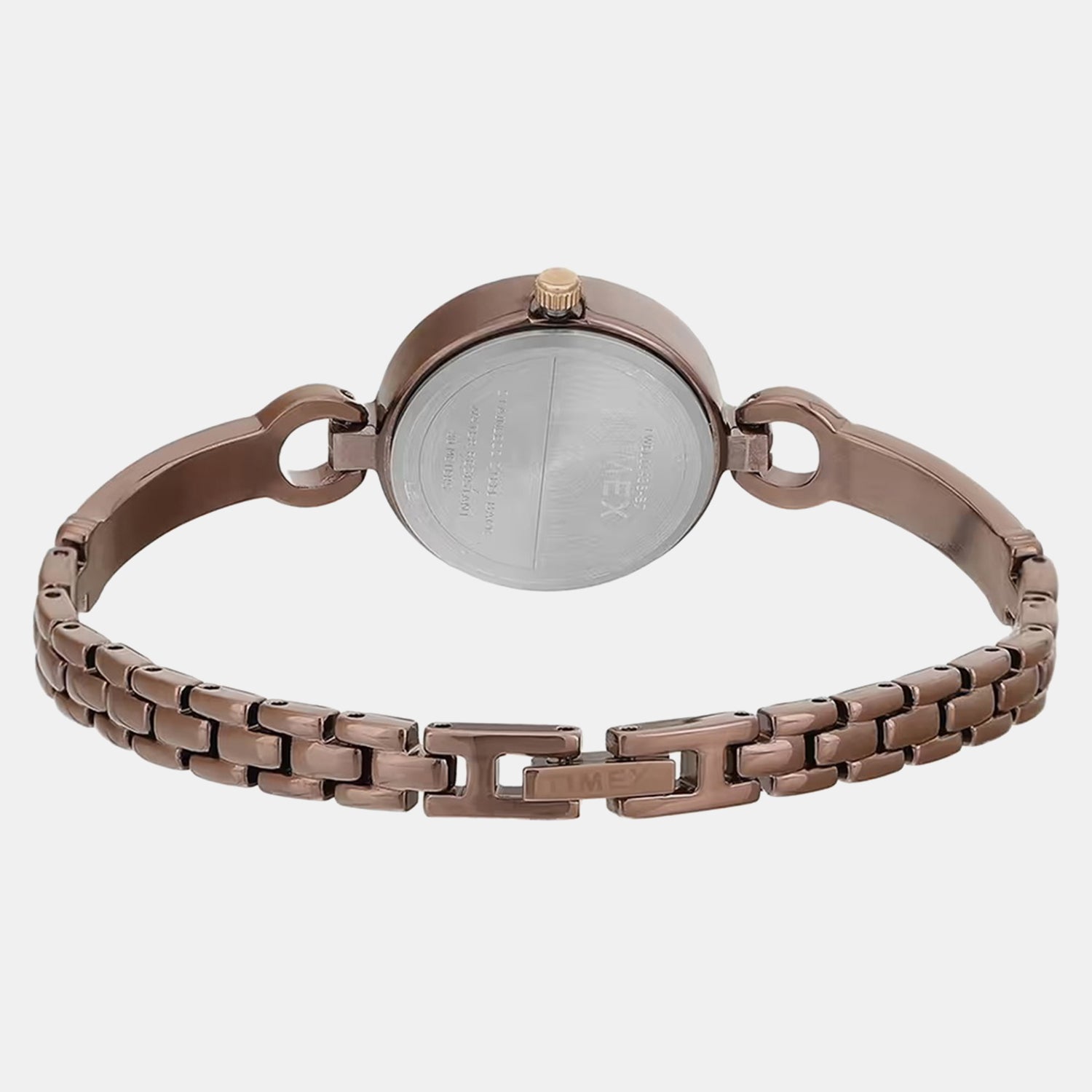 Classics Women Quartz Brown Dial Analog Brass Watch TWEL11438