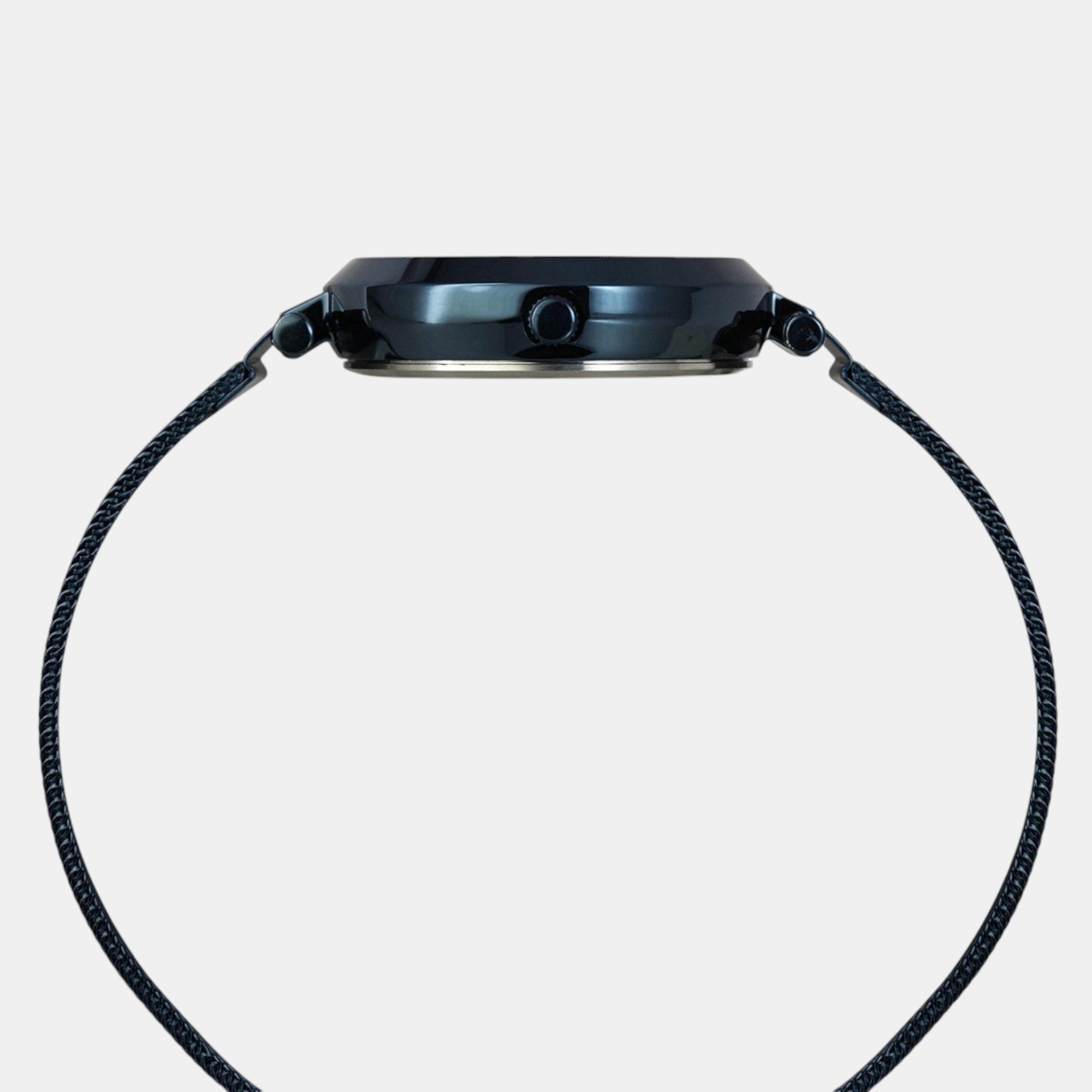 Fashion Women Quartz Blue Dial Analog Stainless Steel Watch TWEL11827