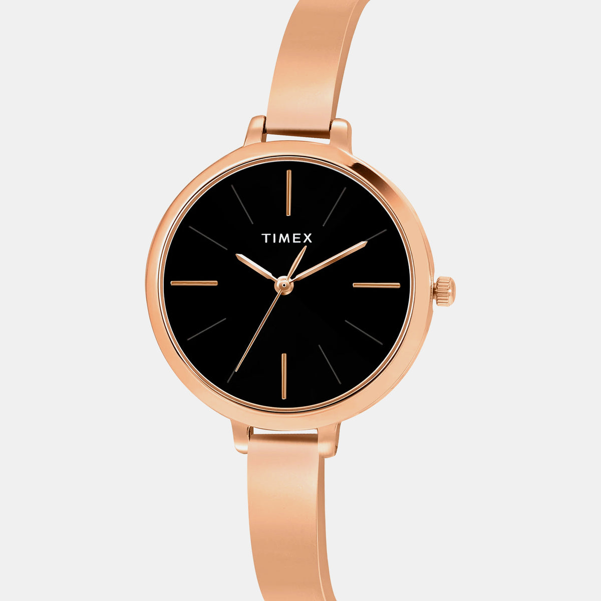Trendline Women Quartz Black Dial Analog Brass Watch TWEL12805