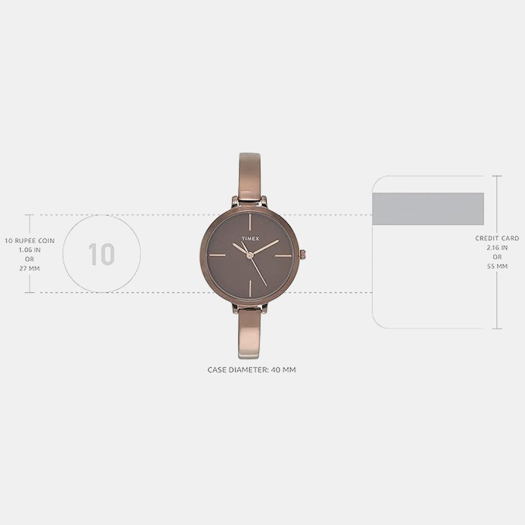 Trendline Women Quartz Dial Analog Brass Watch TWEL12814