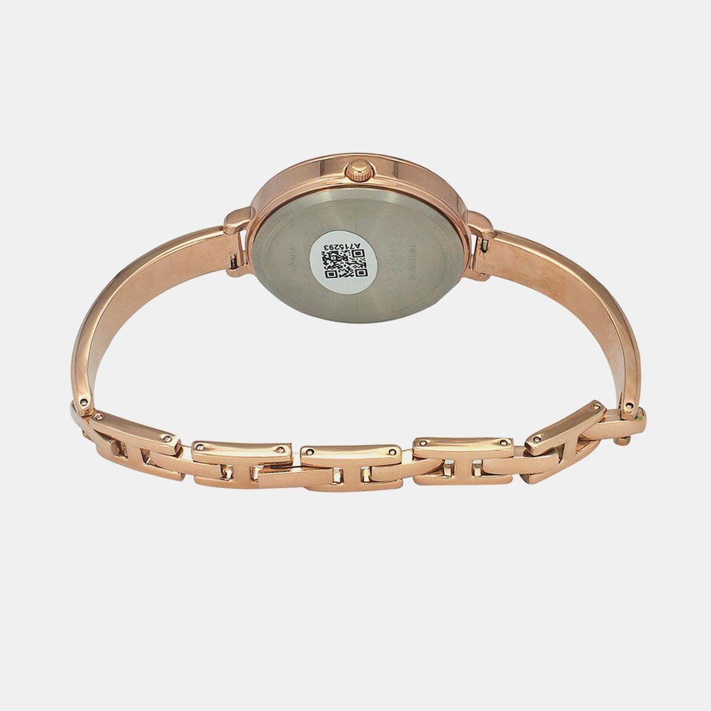 Women Quartz Blue Dial Analog Brass Watch TWEL12816