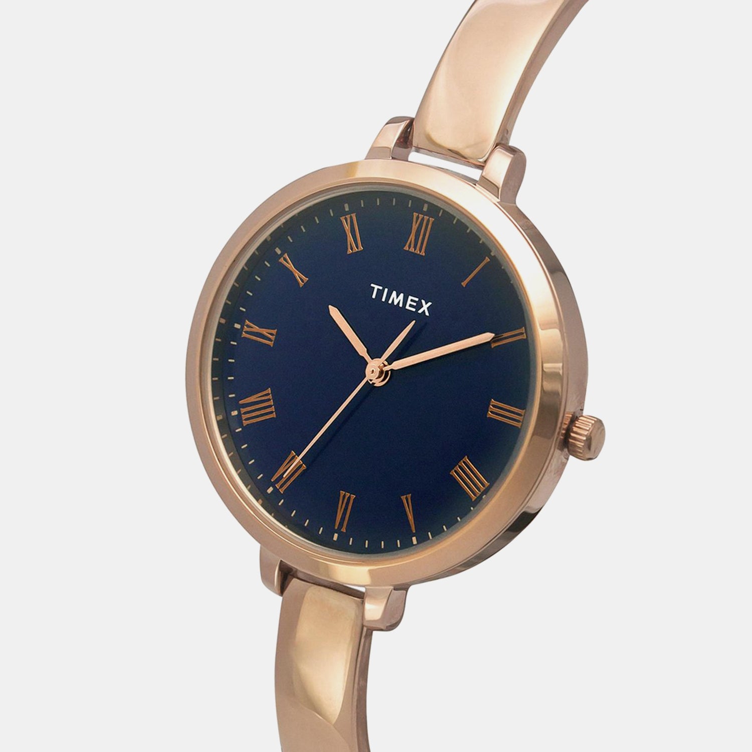 Women Quartz Blue Dial Analog Brass Watch TWEL12816